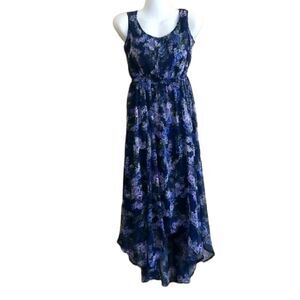 Indigo Blue Floral Dress Sz 4